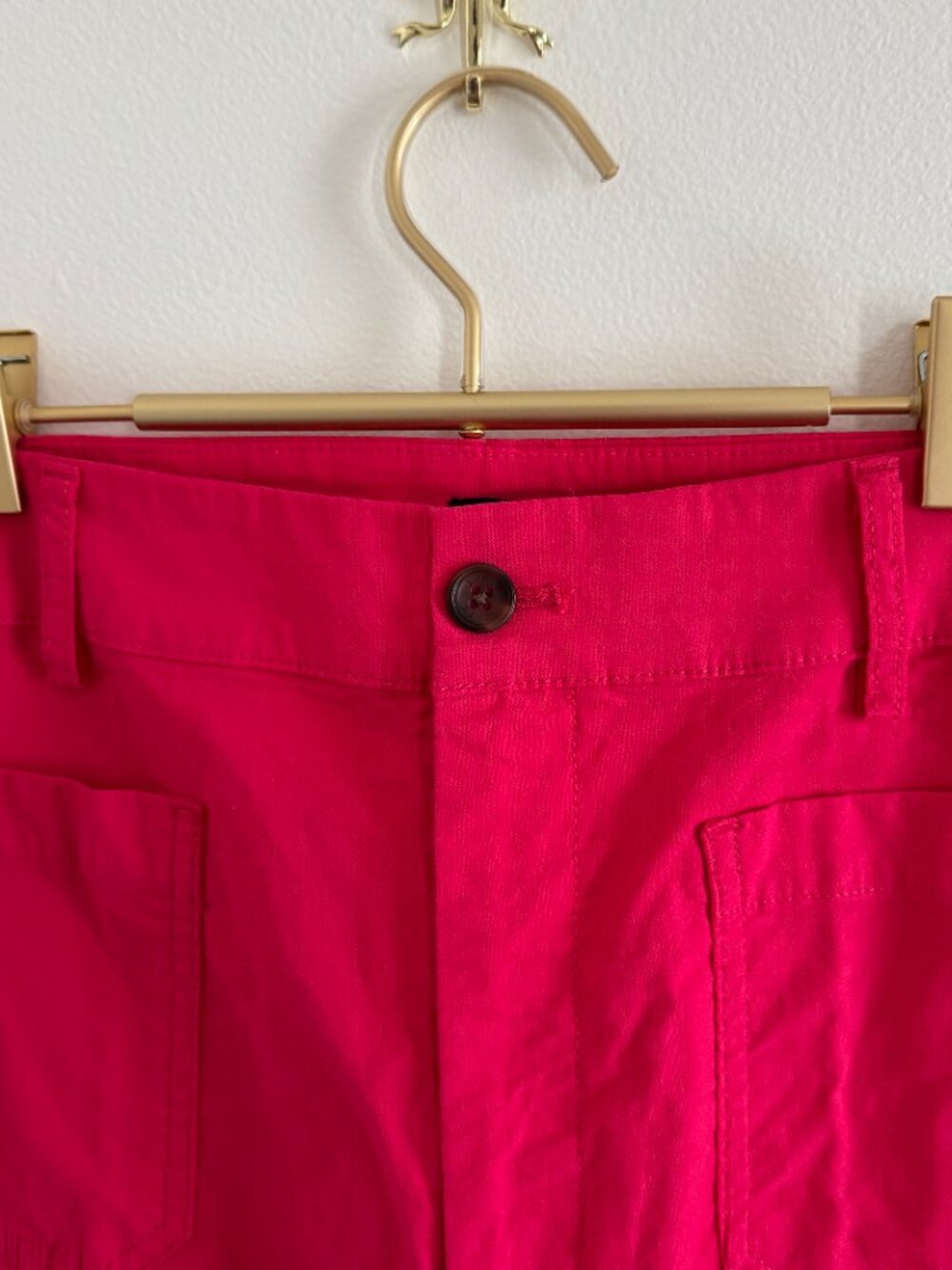 NWT J.Crew Tall Lizzie High Rise Wide Leg pant 33 Tall - Picture 4 of 8